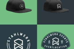 Stahlwerk-Events Logodesign Badge