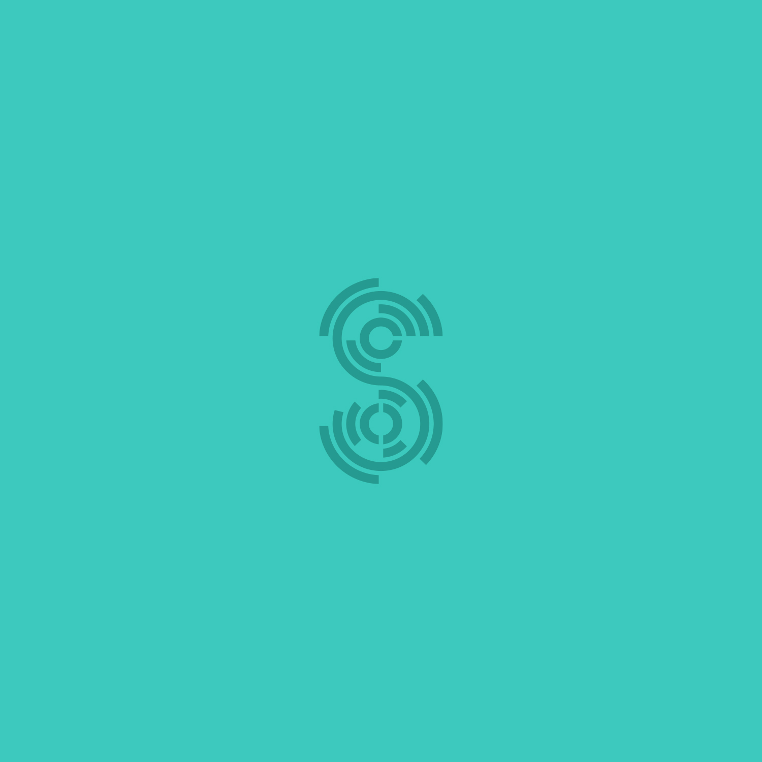 Sunburst S Logodesign Monogram